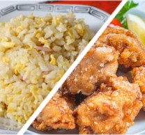 本格チャーハン＆絶品ザンギ